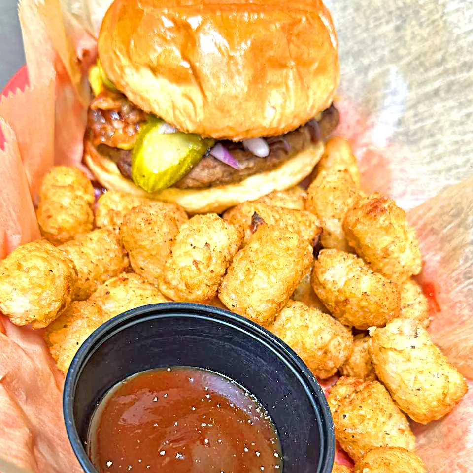 The BLACK WIDOW Burger