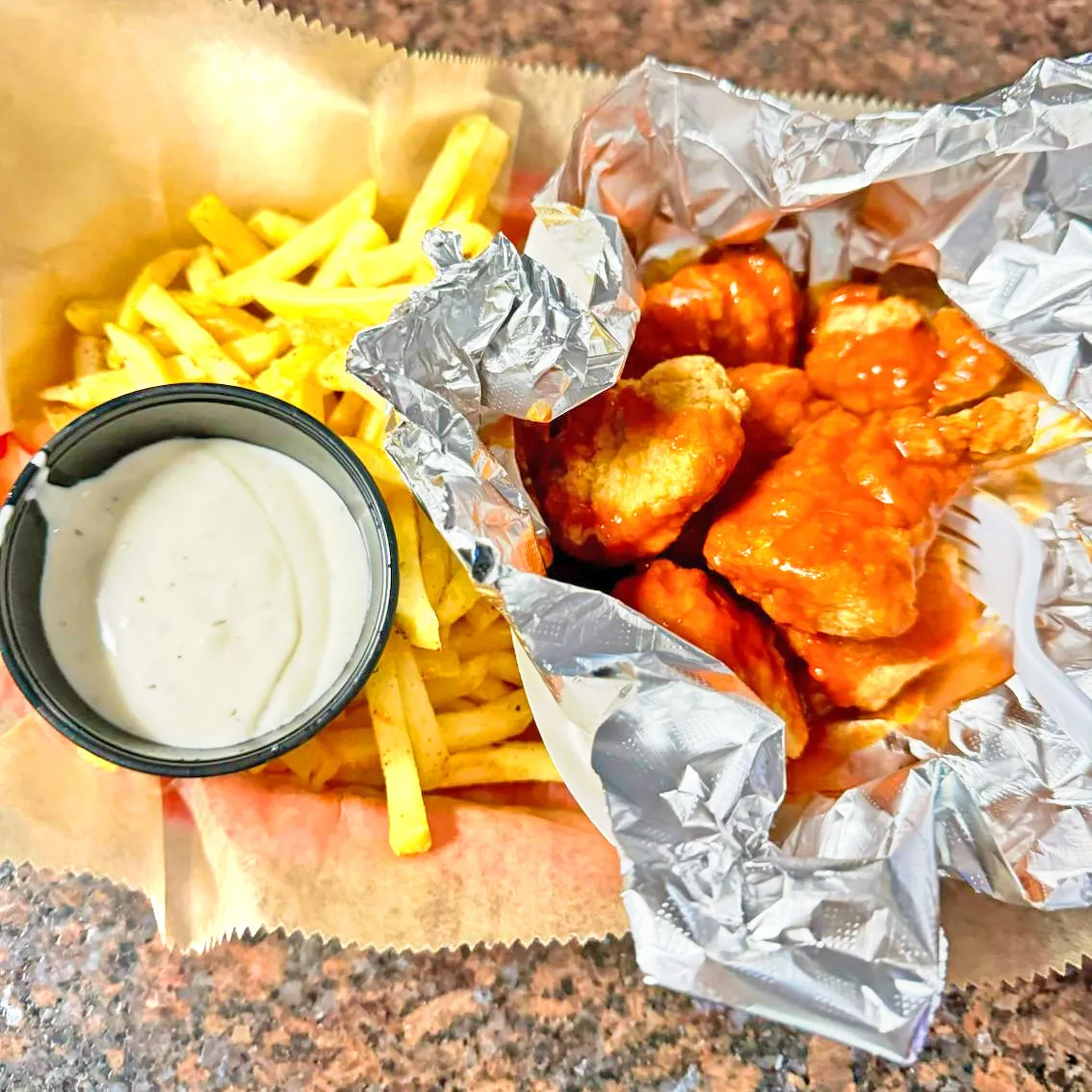 The FIREBALL Boneless Chicken Wings
